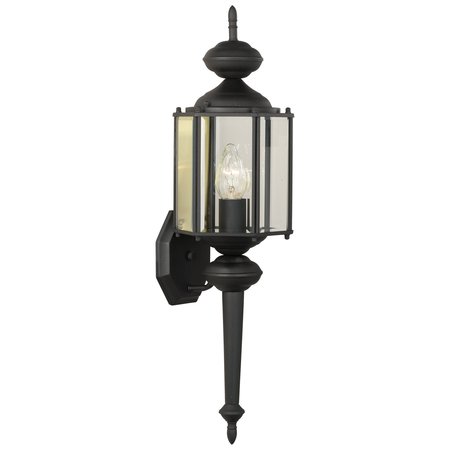 THOMAS Brentwood 2575'' High 1Light Outdoor Sconce, Black SL92437